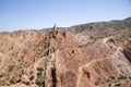 The strange formations of Skazka, or Fairytale Canyon in Kyrgyzstan