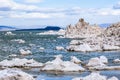 Mono Lake volcanic tufa formations Royalty Free Stock Photo