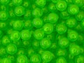 Strange green spheres Royalty Free Stock Photo