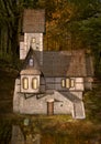 Strange house in the middle of the forest