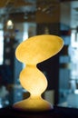 strange lit lamp Royalty Free Stock Photo