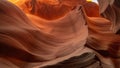 A strange orange sandstone ridge from the thw wall in Lower ante