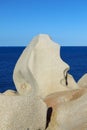 Rocks on the coast at the Mediterranean Sea