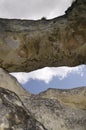 Strange Rock formation near the town of Shumen, Bulgaria, named Okoto Royalty Free Stock Photo