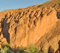 Strange rock formations in Dades Gorge, Morocco