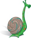 Strange snail