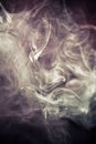 Strangely shaped puff of smoke Royalty Free Stock Photo