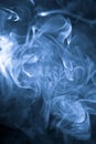 Strangely shaped puff of smoke Royalty Free Stock Photo