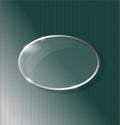 Strap background with glass ellipse