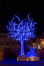 Strasboug December 2015 .Christmas decoration at Strasbourg, Alsace