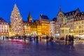 Strasboug December 2015 .Christmas decoration at Strasbourg, Alsace