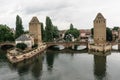 Strasbourg barrage vauban near a canal in France