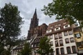 Strasbourg cathedral, Alsace, France Royalty Free Stock Photo