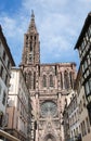 Strasbourg Cathedral, Alsace, France Royalty Free Stock Photo