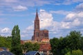 Strasbourg cathedral in Alsace