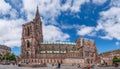 Strasbourg Cathedral or Cathedral of our Lady of Strasbourg. France