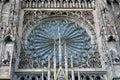 Strasbourg cathedral details, Strasbourg France