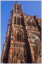 Strasbourg Cathedral, one of the meaningful landmarks of the region