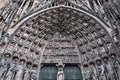 Strasbourg Cathedral - Strasbourg - Alsace - France Royalty Free Stock Photo