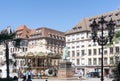 STRASBOURG, FRANCE - August 23 : Street view of Traditional hous