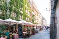 STRASBOURG, FRANCE - August 23 : Street view of Traditional hous