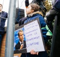 Global movement Fridays for Future police protesters placards government