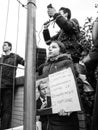 Global movement Fridays for Future police protesters placards government