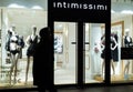 Intimissimi Lingeria brand showcase at night