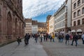 Strasbourg downtown street view