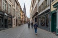Strasbourg downtown street view