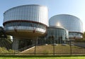Strasbourg, France - September 4, 2019: The European Court of Human Rights ECHR or ECtHR building in Strasbourg, France Royalty Free Stock Photo