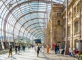 Concourse of the SNCF train station in Strasbourg, France