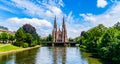 St. Paul's Church in Strasbourg, Alsace, France Royalty Free Stock Photo