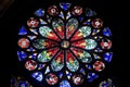 Strasbourg - The gothic cathedral, rose window Royalty Free Stock Photo