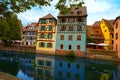 Strasbourg la Petite France in Alsace Royalty Free Stock Photo