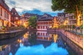 Strasbourg, Petite France at evening