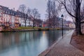 Strasbourg. Quay St. Thomas. Royalty Free Stock Photo