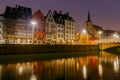 Strasbourg. Quay St. Thomas. Royalty Free Stock Photo