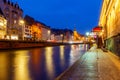 Strasbourg. Quay St. Thomas. Royalty Free Stock Photo