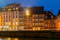 Strasbourg. Quay St. Thomas. Royalty Free Stock Photo