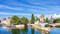 Strasbourg scenery water towers