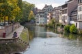 Strasbourg, water canal in Petite France area