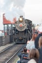 STRASBURG, PA - DECEMBER 15: Steam Locomotive in Strasburg, Pennsylvania on December 15, 2012