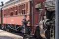 Strasburg Rail Road Conductor on Vintage Train