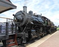 Historic Strasburg train station locomotive engine 475 Royalty Free Stock Photo