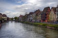 Strassburg - river side Royalty Free Stock Photo