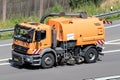 Strassen NRW road sweeper Royalty Free Stock Photo