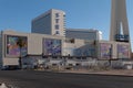 The STRAT viewed from the north of the city of Las Vegas, Nevada.