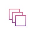 strata icon. Element of web icons for mobile concept and web apps. Nolan style strata icon can be used for web and mobile apps