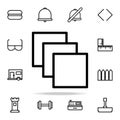 strata icon. web icons universal set for web and mobile
